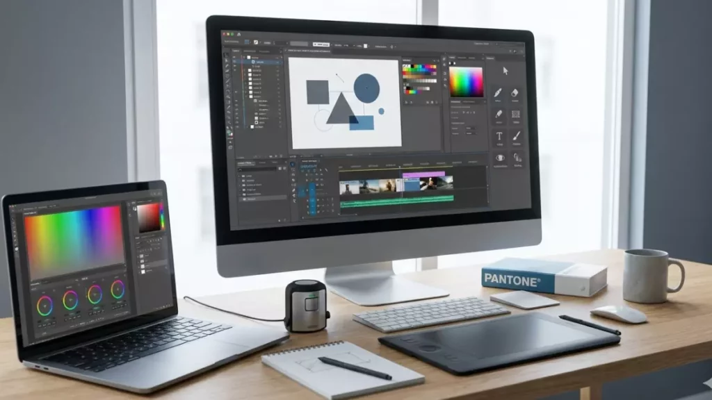 أفضل برامج 2025 لتصميم الجرافيك والمونتاج على الكمبيوتر